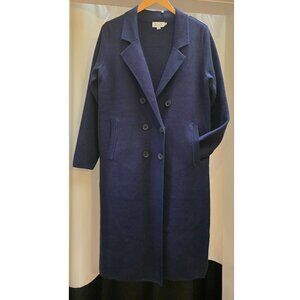 Soft-knit Trench Coat